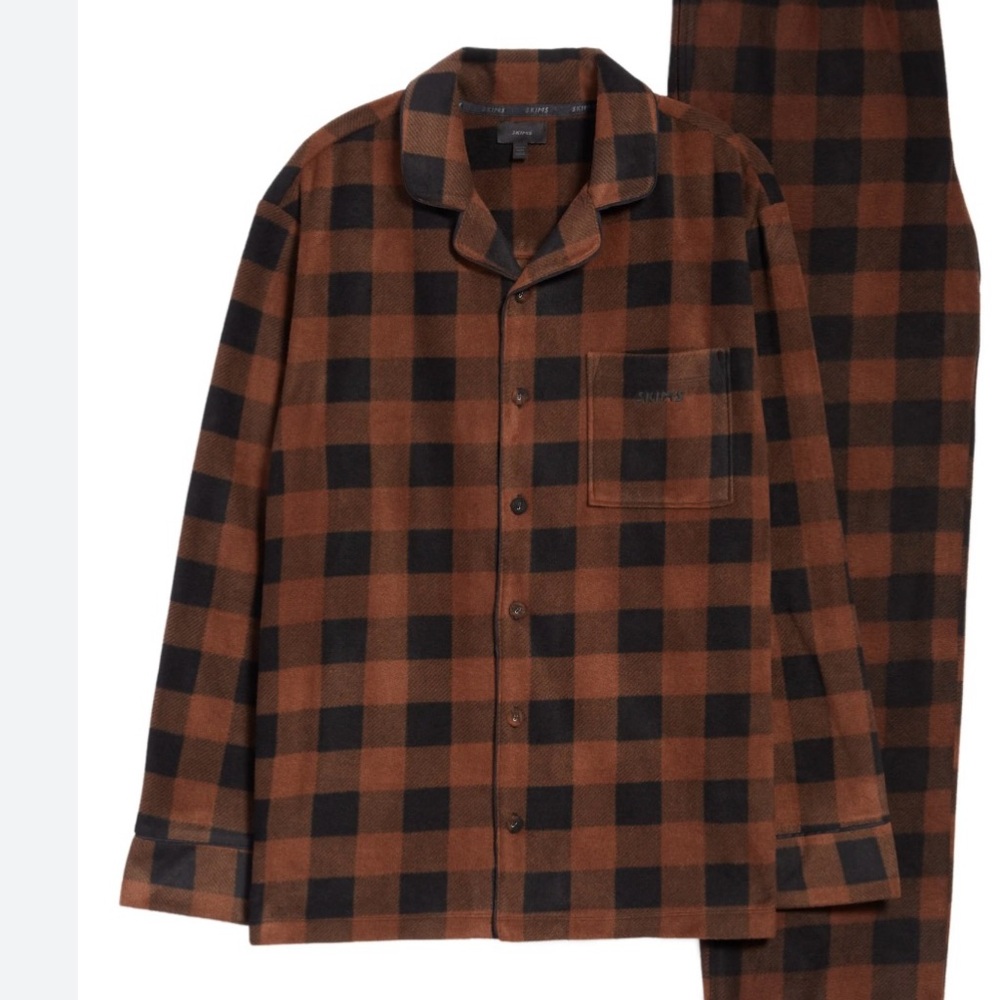 Skims Jasper Flannel Shirt